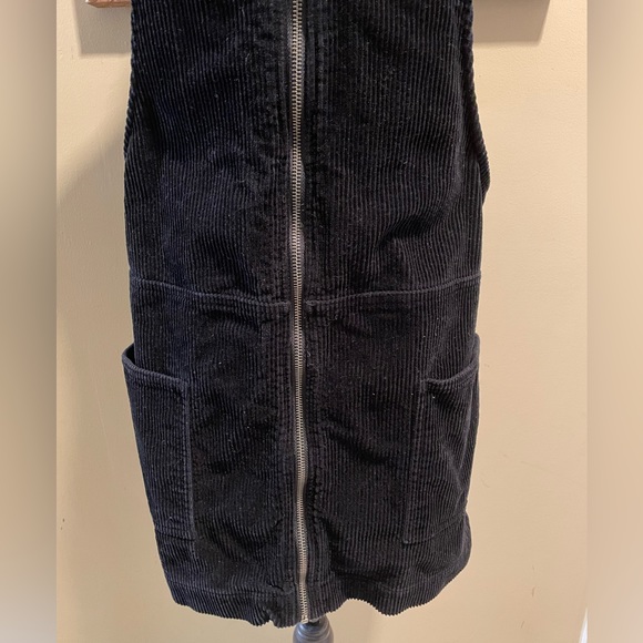 Forever 21 Black Corduroy Skirt Jumper - Picture 6 of 8